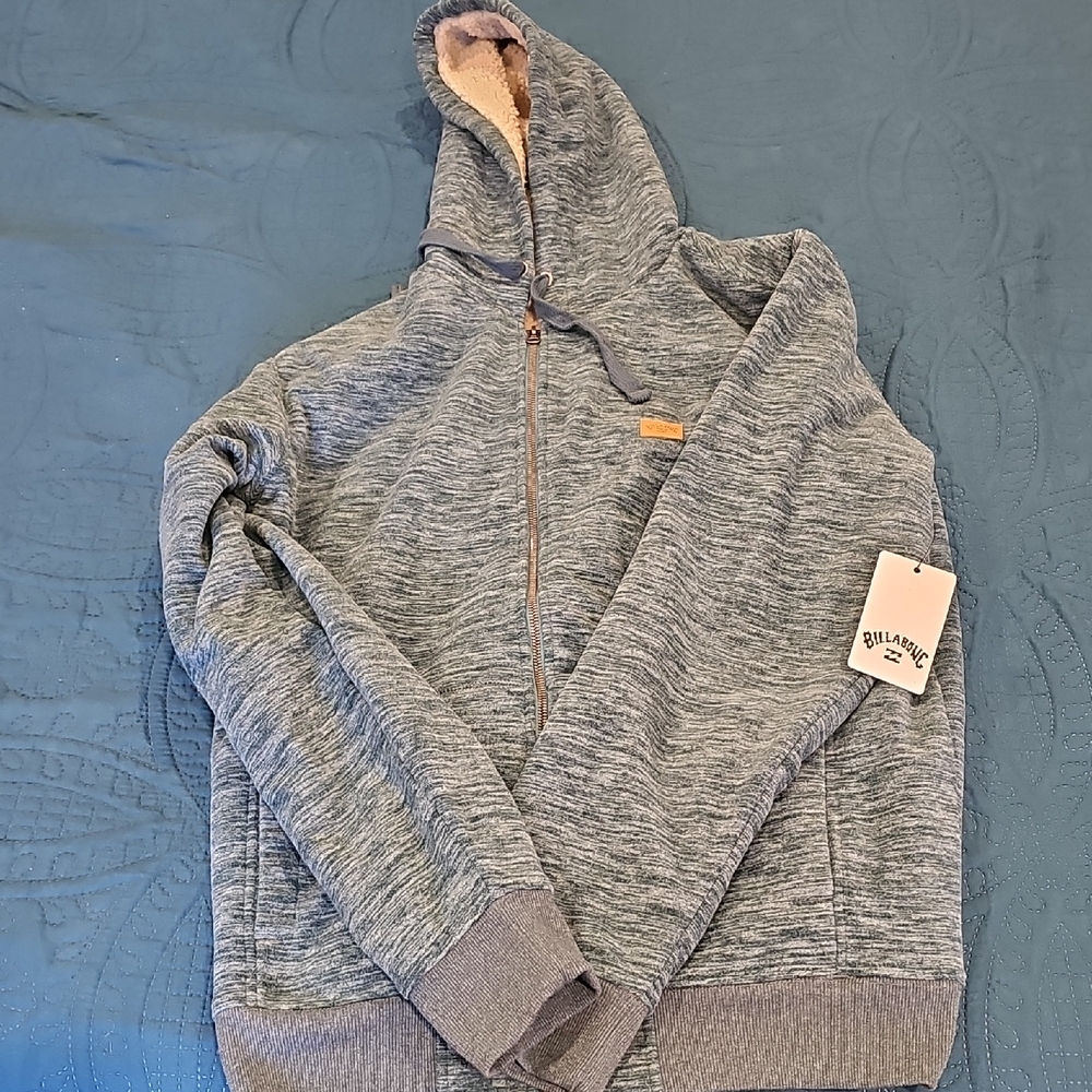 Billabong Heathered Gray Hoodie